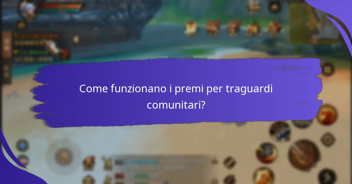 Come funzionano i premi per traguardi comunitari?