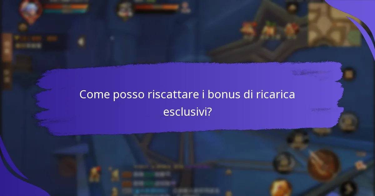 Quali bonus di ricarica offrono il miglior valore?