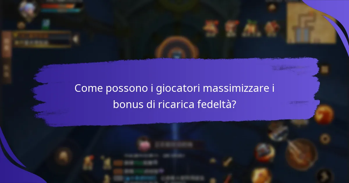 Come si confrontano i bonus di ricarica fedeltà tra le piattaforme?
