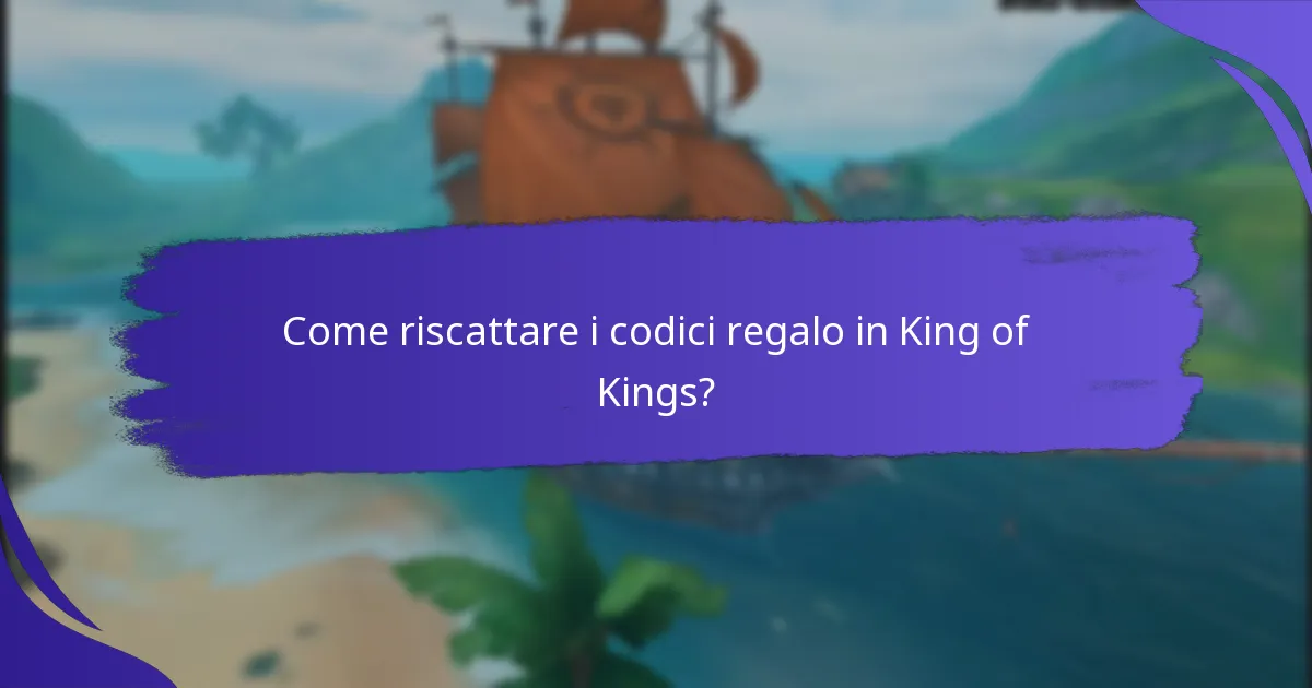 Come riscattare i codici regalo in King of Kings?
