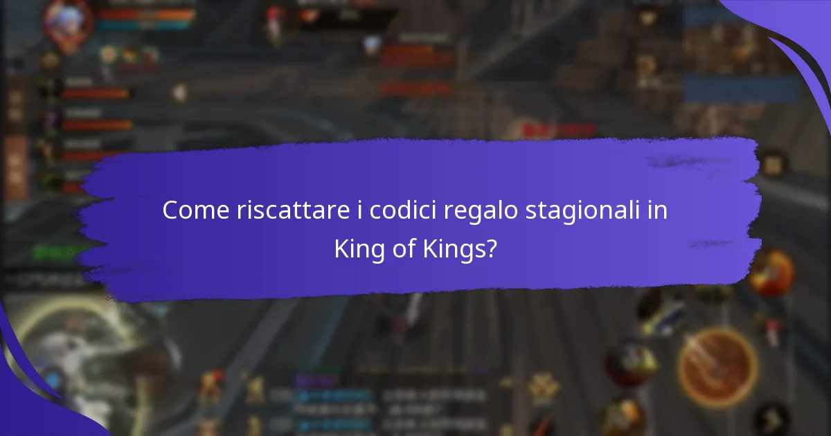 Come riscattare i codici regalo stagionali in King of Kings?