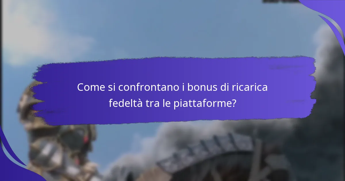Come possono i giocatori massimizzare i bonus di ricarica fedeltà?