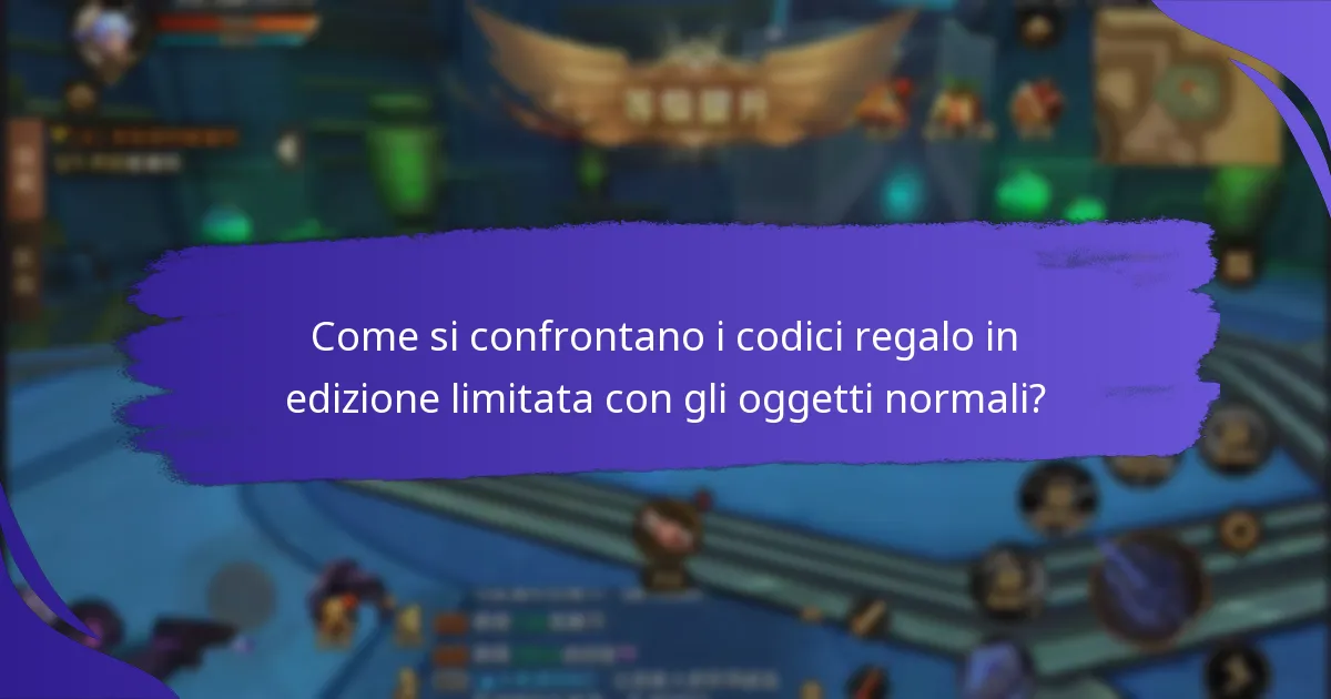 Quali vantaggi offrono i codici regalo in edizione limitata?
