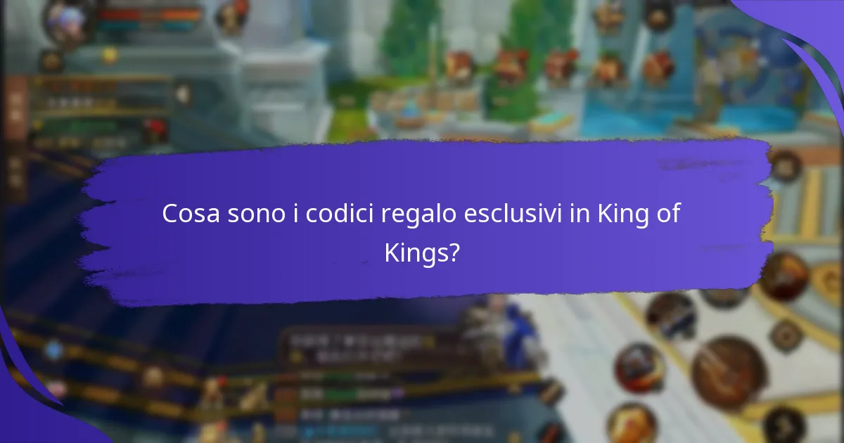 Quali ricompense posso aspettarmi dai codici regalo esclusivi?