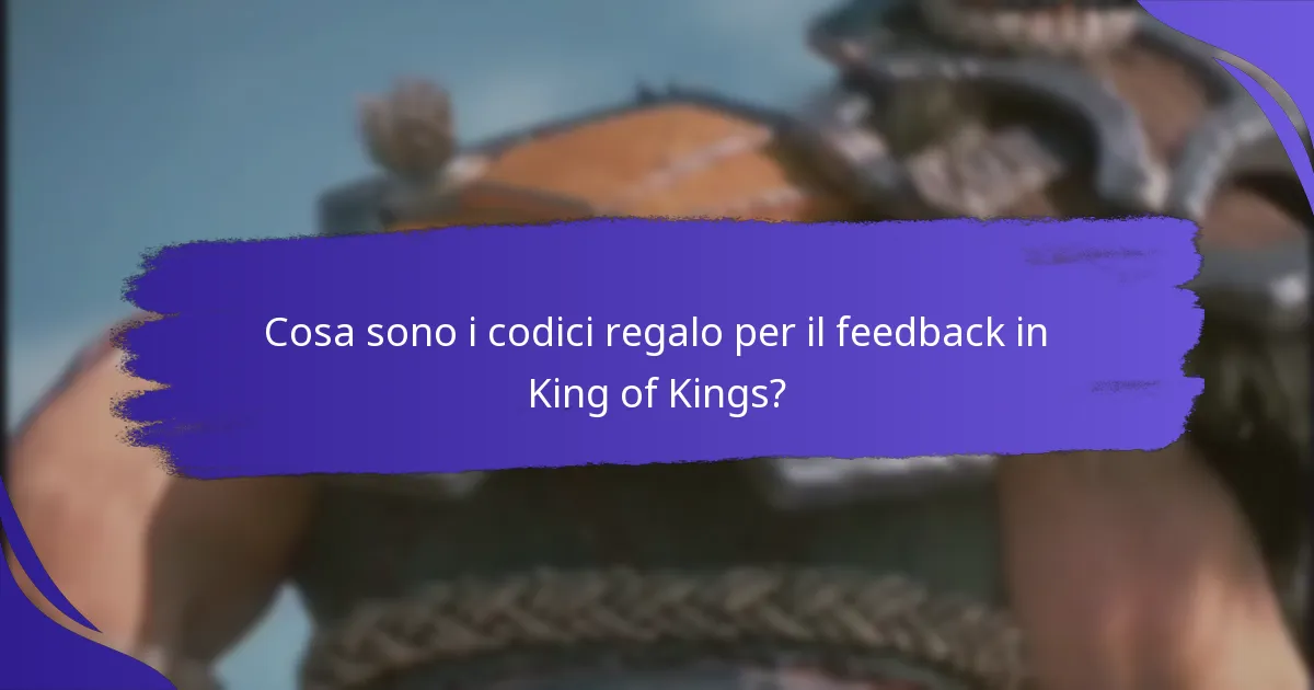 Quali sono le esperienze comuni degli utenti con i codici regalo per il feedback?