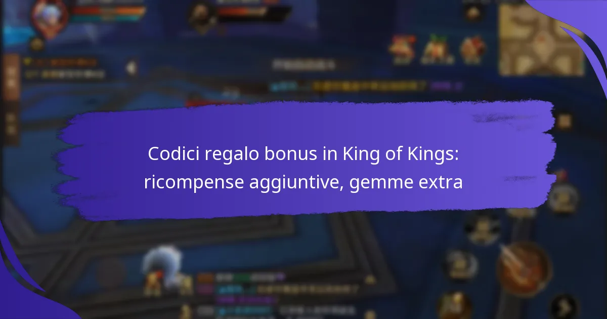 Codici regalo bonus in King of Kings: ricompense aggiuntive, gemme extra