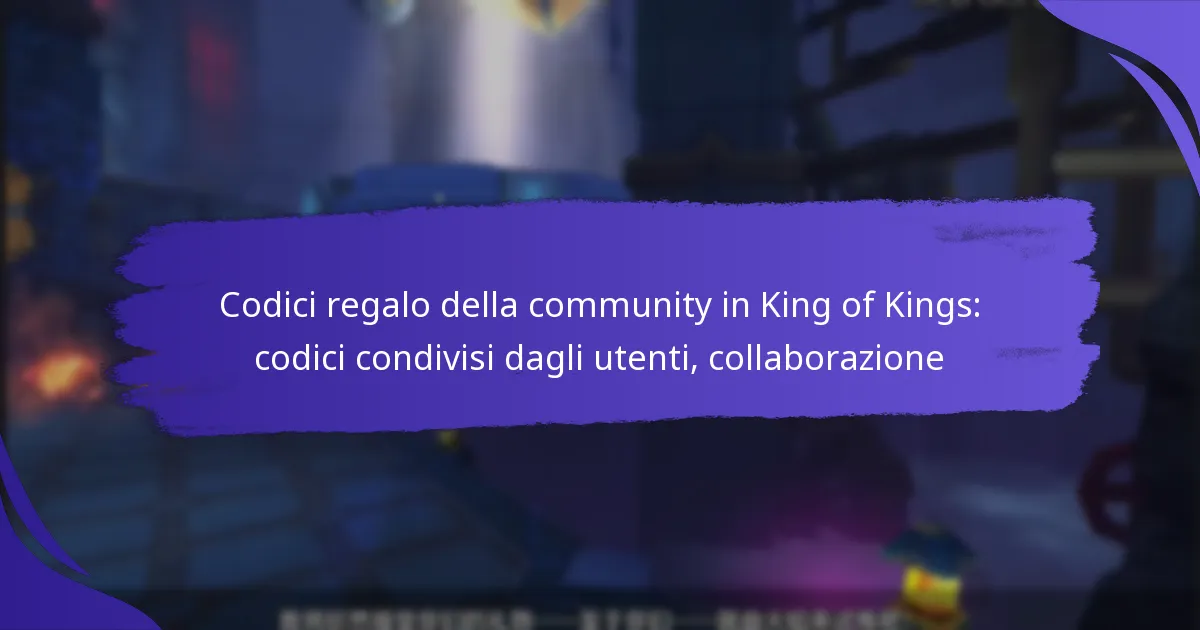 Codici regalo della community in King of Kings: codici condivisi dagli utenti, collaborazione