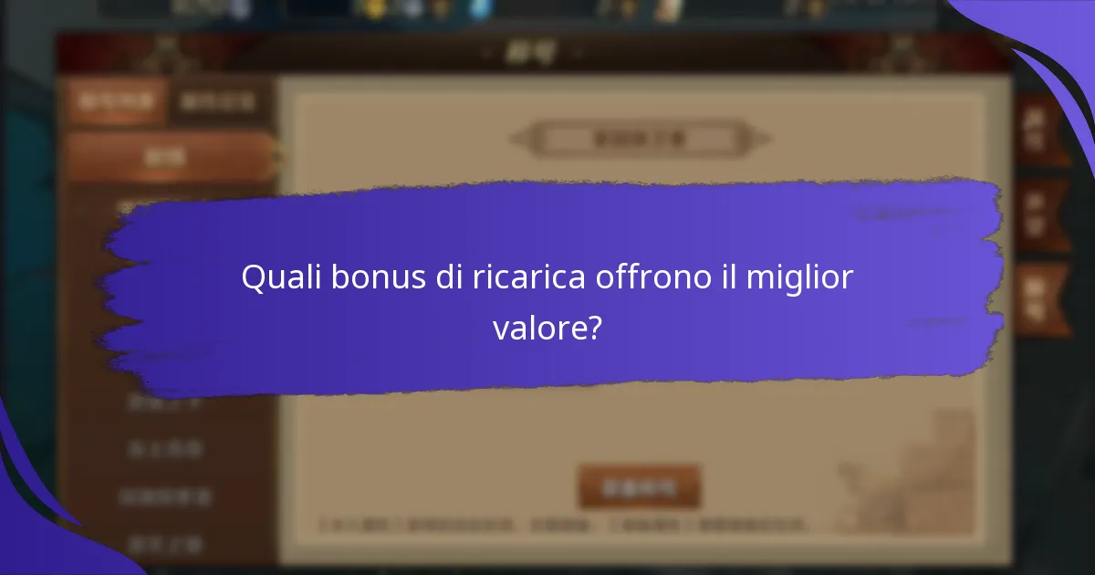 Quali sono i rischi associati ai bonus di ricarica esclusivi?